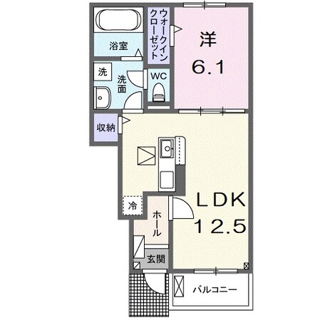 ラウンジカーサＫの物件間取画像